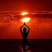 deep meditation under the sun