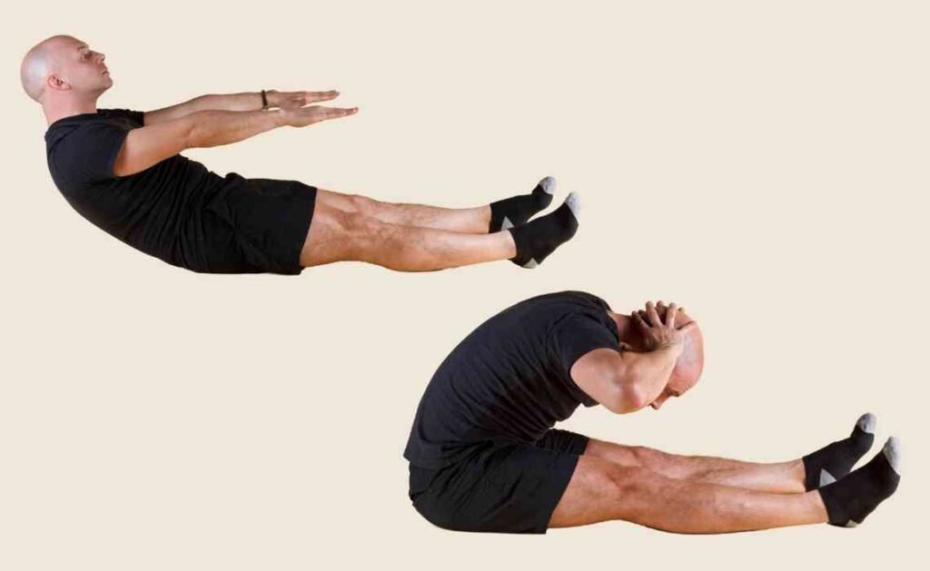 pilates roll up exercise