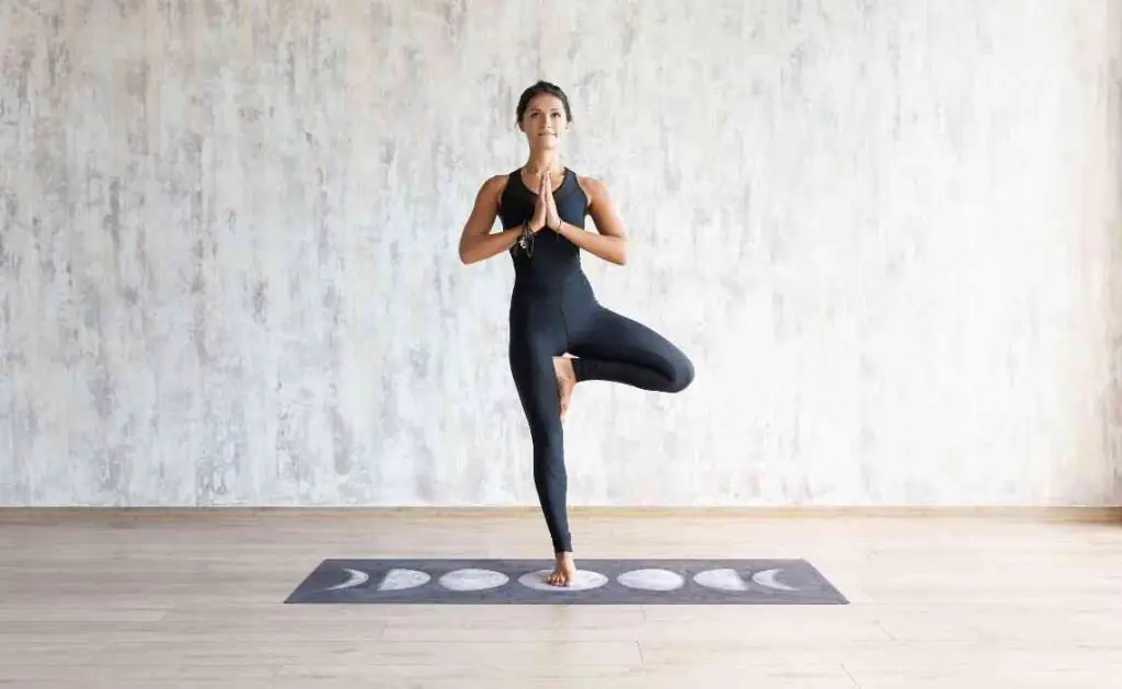 vrikshasana or tree pose vrikshasana or tree pose