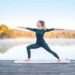 warrior II pose or virabhadrasana II pose